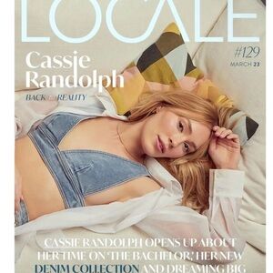 LNDN — Denim Bralette Crop Top — M — NWT‎